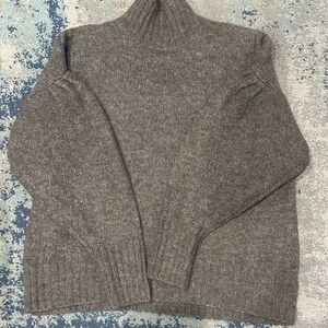Express Charcoal Turtleneck Sweater